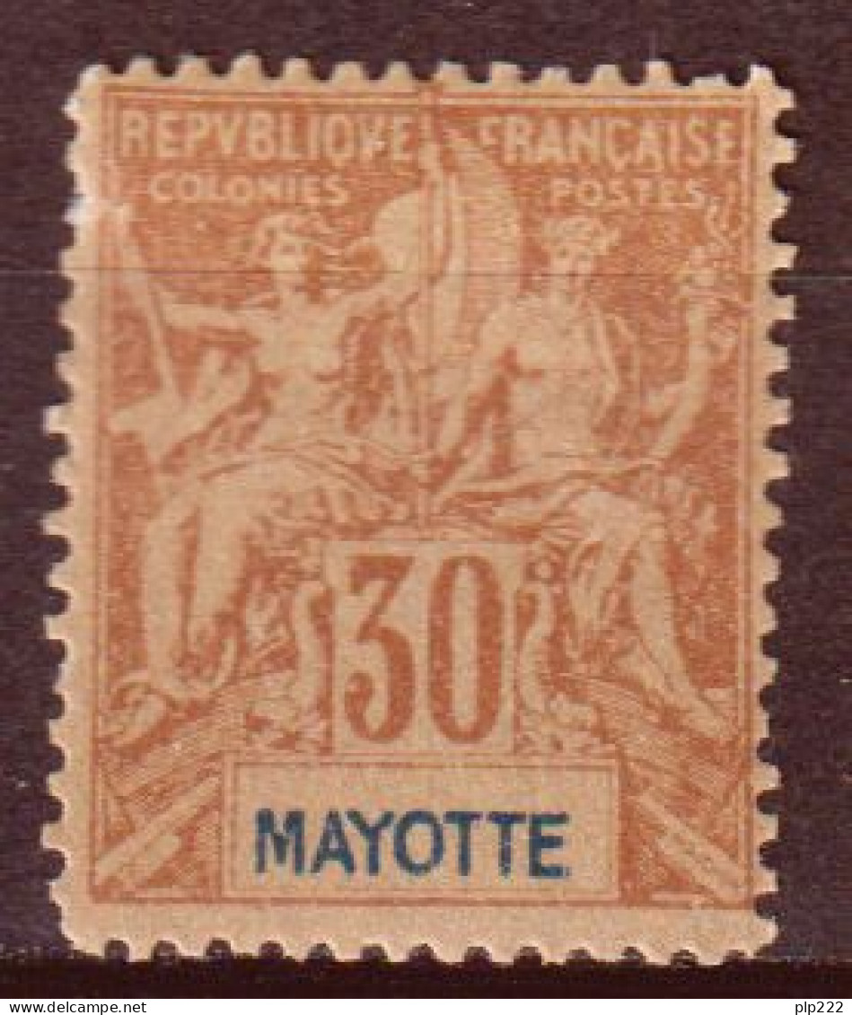 Mayote 1892 Y.T.9 */MH VF/F - Neufs