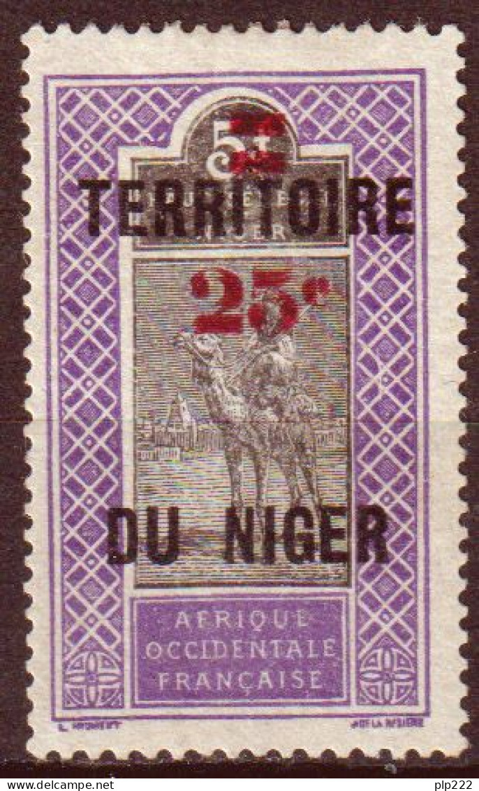 Niger 1922 Y.T.20a Doppia Soprastampa / Double Ovp */MH VF/F - Ungebraucht