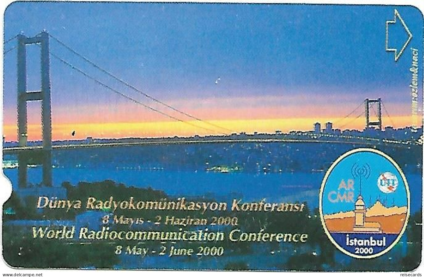 Türkiye: Türk Telecom - 2000 UIT World Radiocommunication Conference Istanbul - Turquie