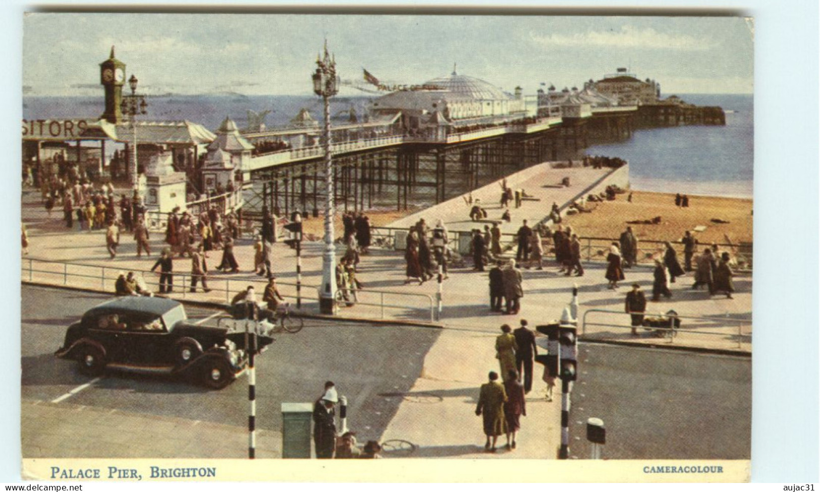 Royaume-Uni - Angleterre - Sussex - Voitures - Automobile - Brighton - Palace Pier - Bon état Général - Brighton