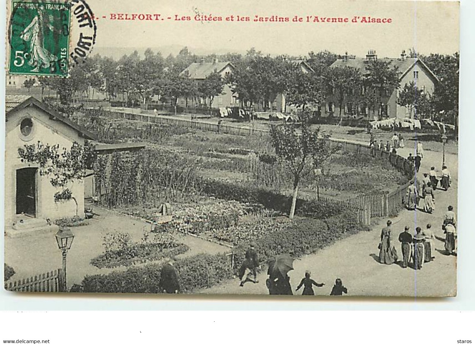 BELFORT - Les Cités Et Les Jardins De L'Avenue D'Alsace - Belfort - Stad