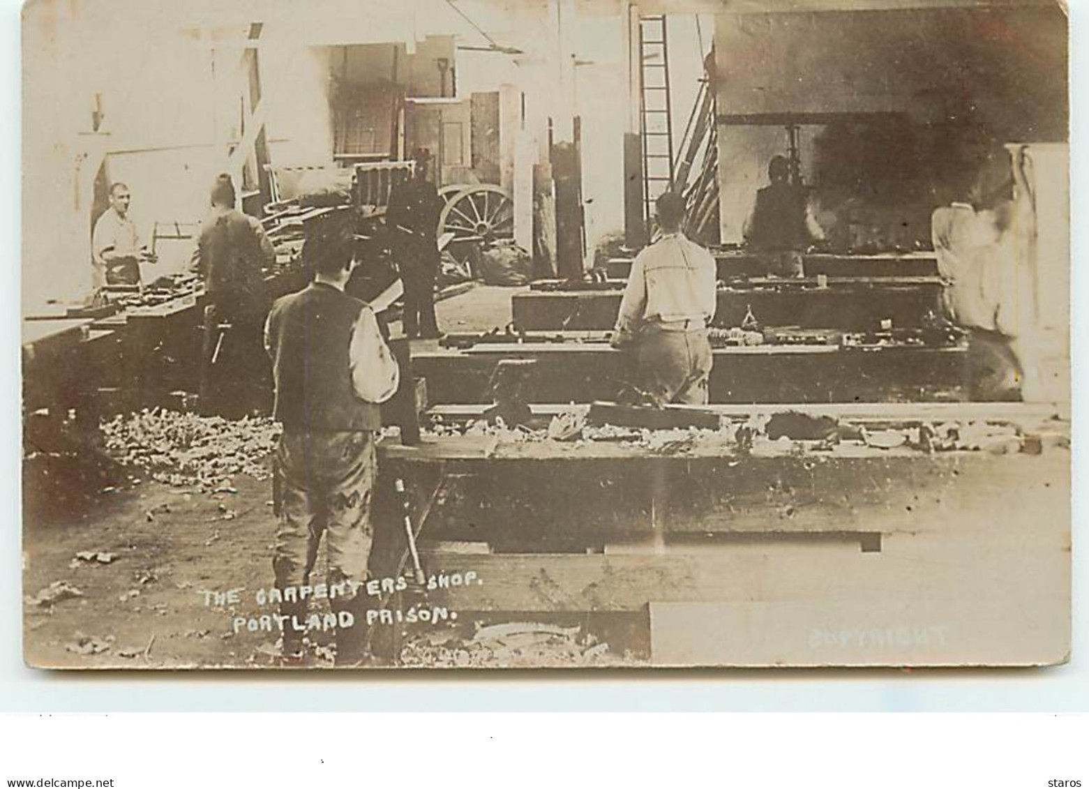 ANGLETERRE - The Carpenters Shop Portland Prison - Autres & Non Classés