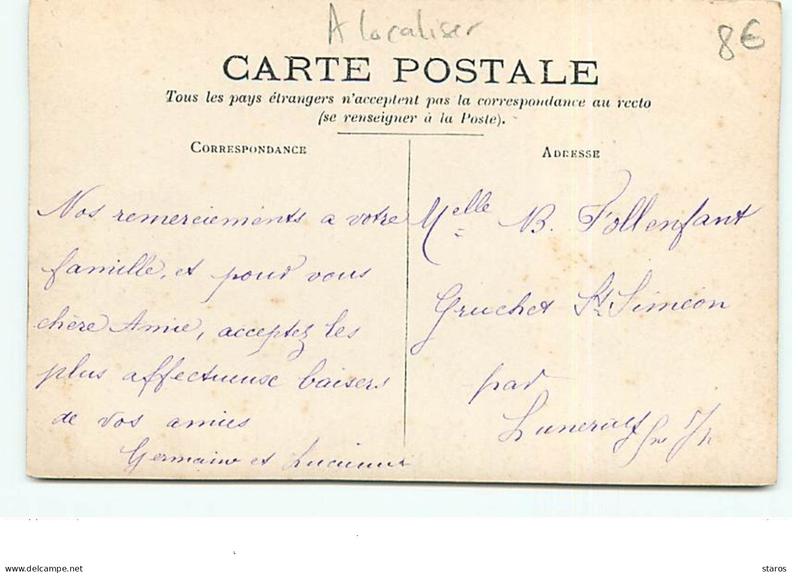 A Localiser - Carte-Photo Femmes Et Hommes Dans Un Jardin - Luneray ? - Zu Identifizieren