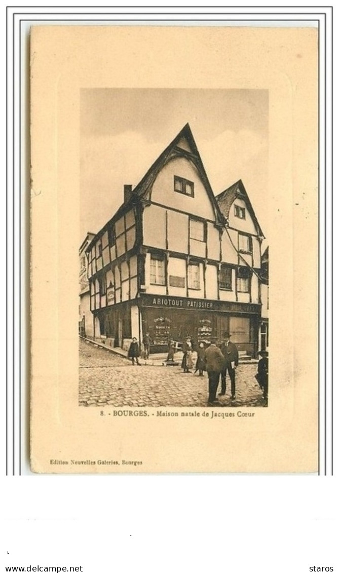 BOURGES Maison Natale De Jacques Coeur - Bourges