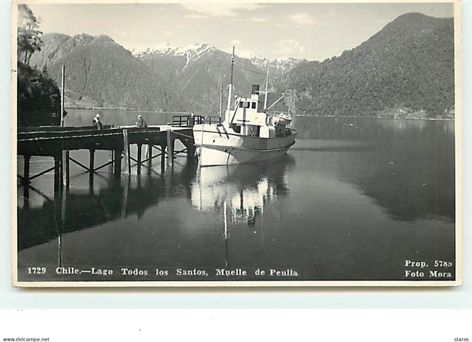 CHILI - Lago Todos Os Santos, Muelle De Peulla - Chile