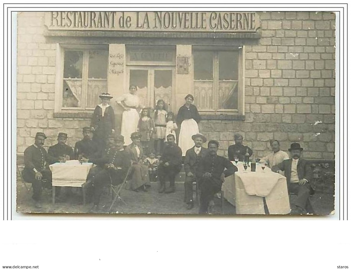 ERAGNY Restaurant De La Nouvelle Caserne A. Galtié - Eragny