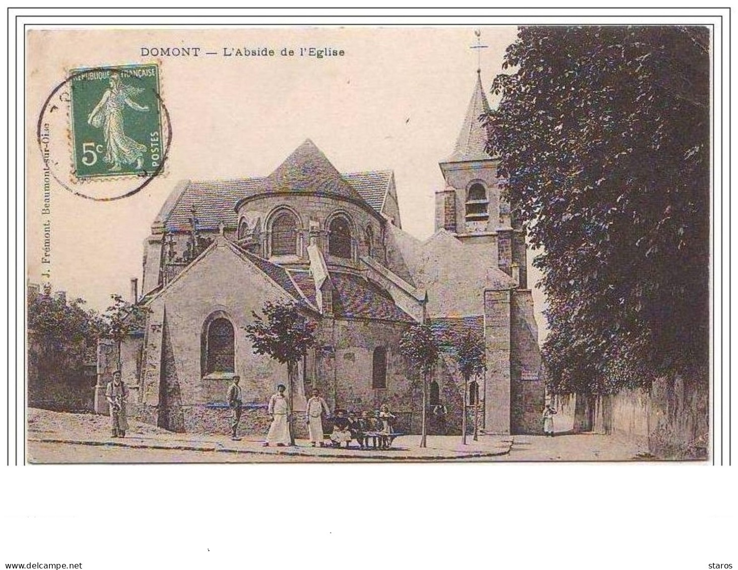 DOMONTL'Abside De L'Eglise - Domont