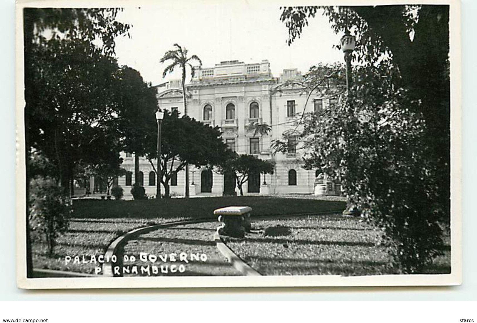 BRESIL - Pernambuco - Palacio Do Governo - Sonstige