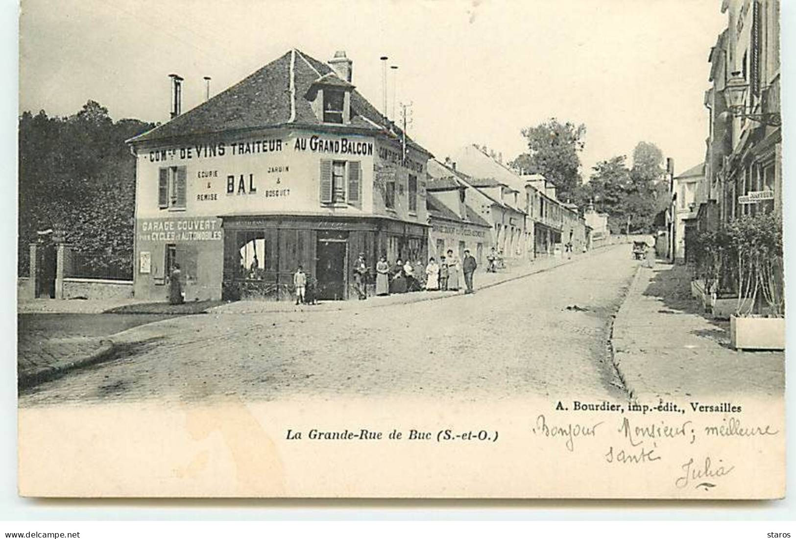 BUC - La Grande Rue - Au Grand Balcon, Garage Couvert - Buc