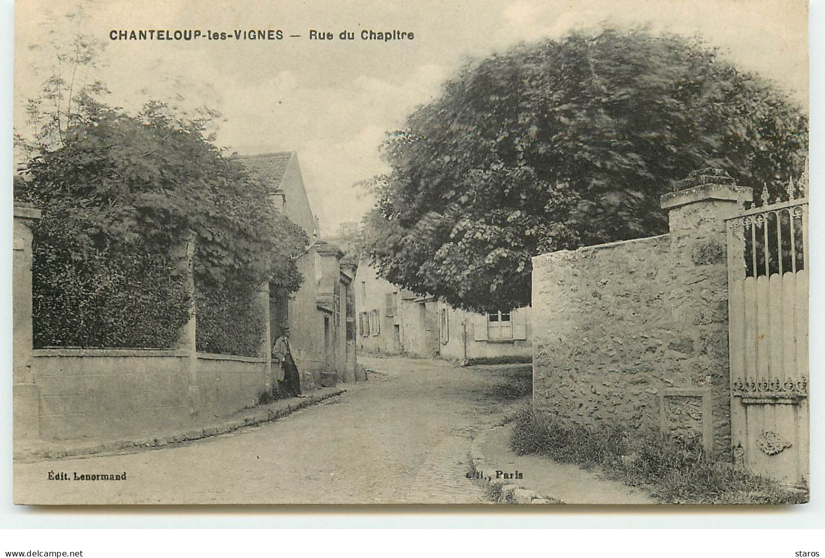 CHANTELOUP LES VIGNES - Rue Du Chapitre - Chanteloup Les Vignes