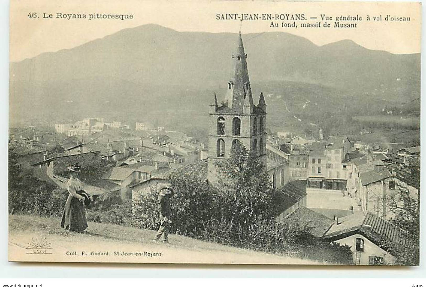 SAINT-JEAN-EN-ROYANS - Vue Générale à Vol D'Oiseau - Au Fond, Massif De Musant - Otros & Sin Clasificación