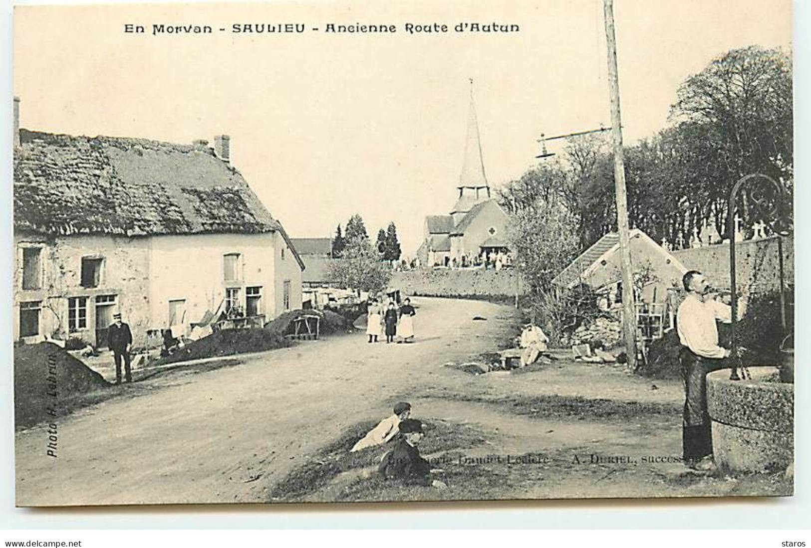 SAULIEU - Ancienne Route D'Autun - Puit - Saulieu