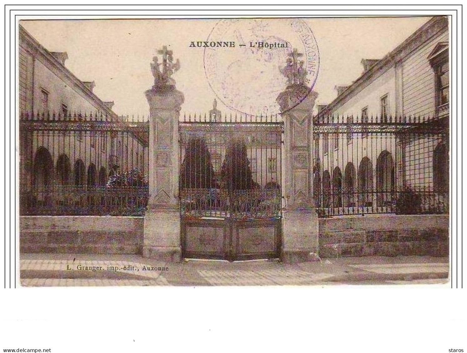 AUXONNE L'Hôpital (cachet) - Auxonne