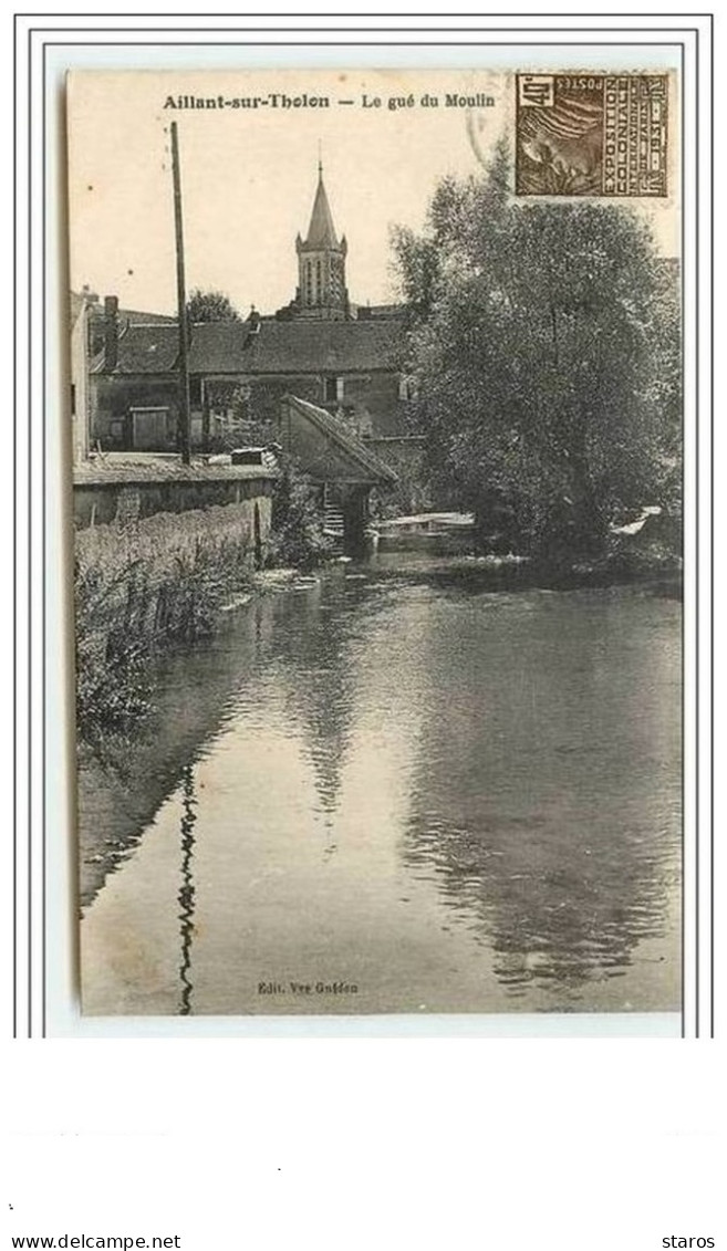 AILLANT-SUR-THOLON Le Gué Du Moulin - Aillant Sur Tholon