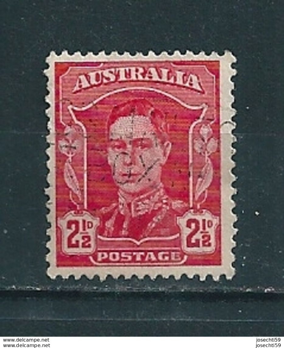 N° 132 Georges VI Timbre Australie (1938) Timbre  Oblitéré Stamp Australia - Oblitérés