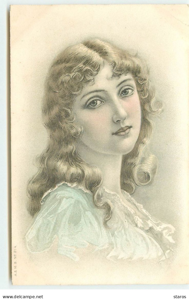 A. & M.B. N°214 - Portrait D'une Jeune Femme - Frauen