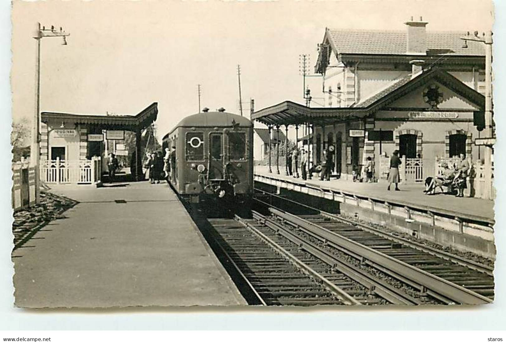 BOUGIVAL - Gare De LA CELLE SAINT-CLOUD - Train - Bougival