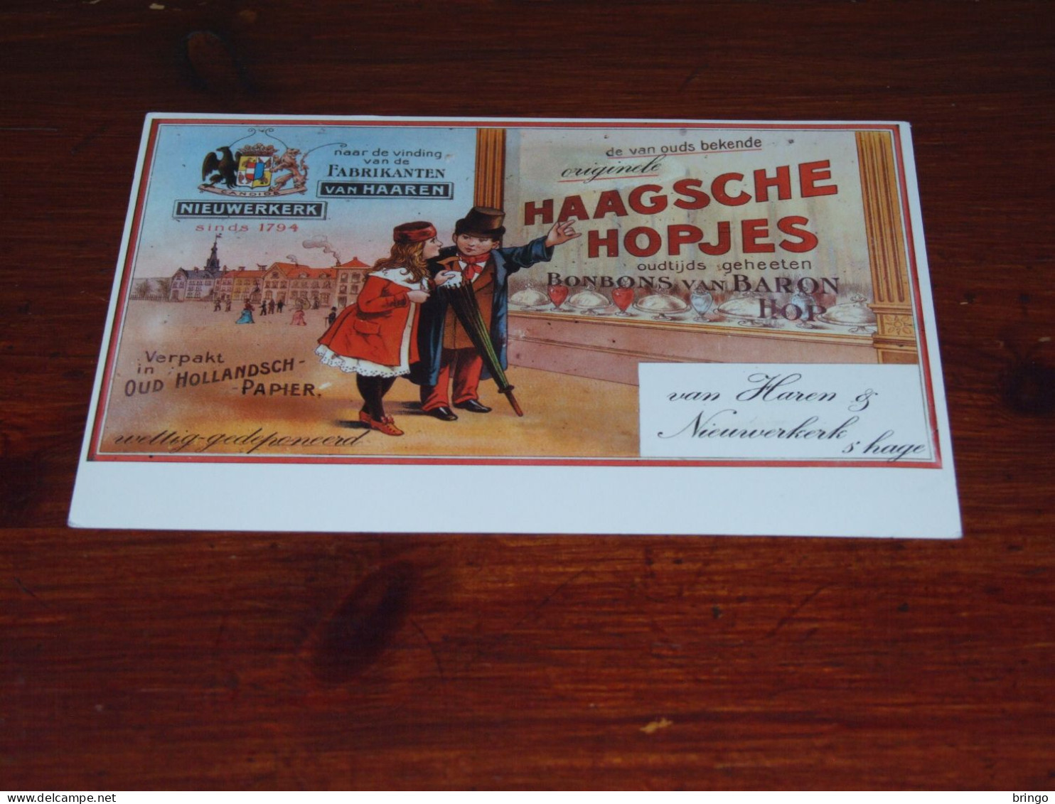 76431-       FABRIKANTEN VAN HAAREN, NIEUWERKERK - HAAGSCHE HOPJES - Publicité