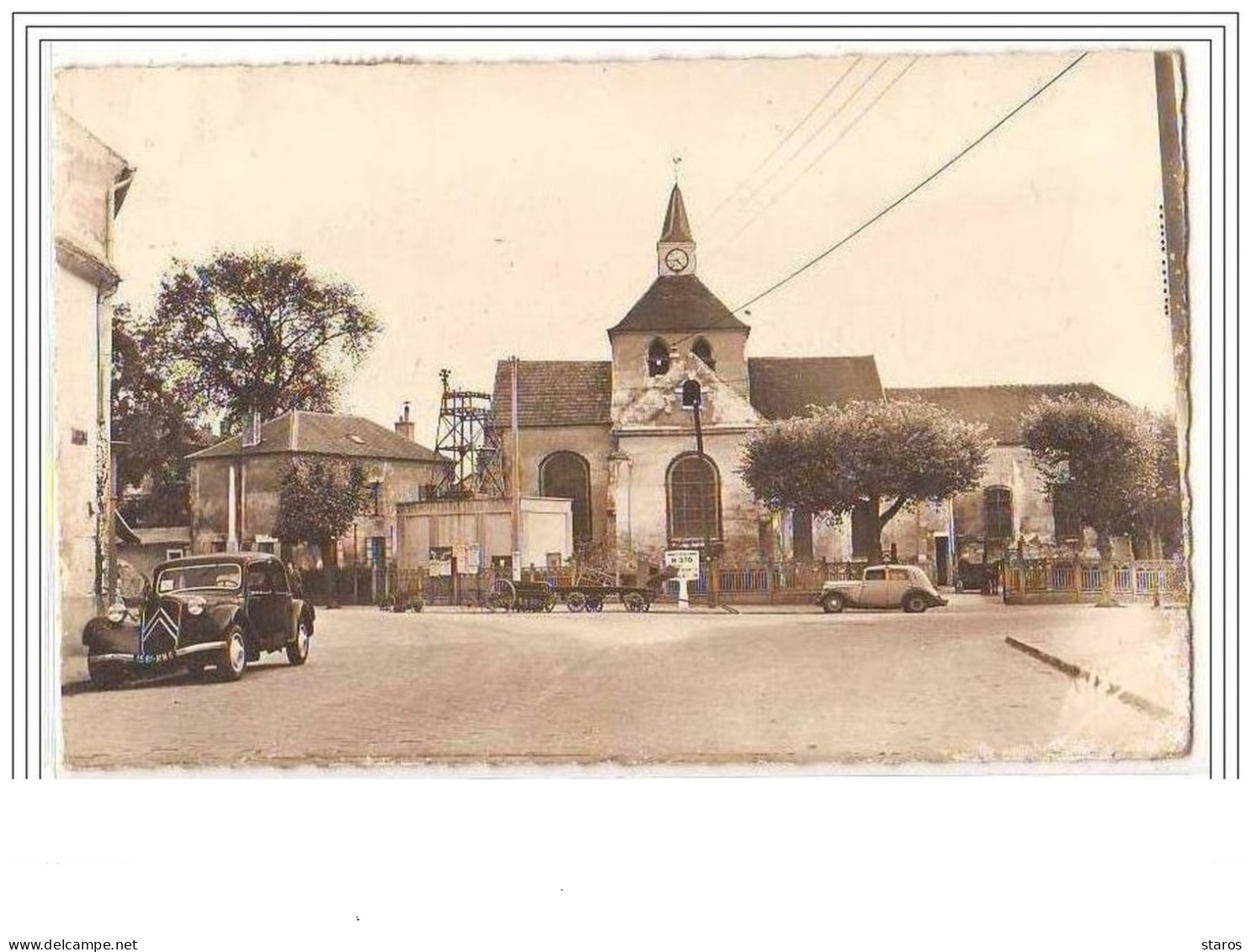 AULNAY-SOUS-BOIS L&amp Acute Eglise Saint-Sulpice Traction Citroën - Aulnay Sous Bois