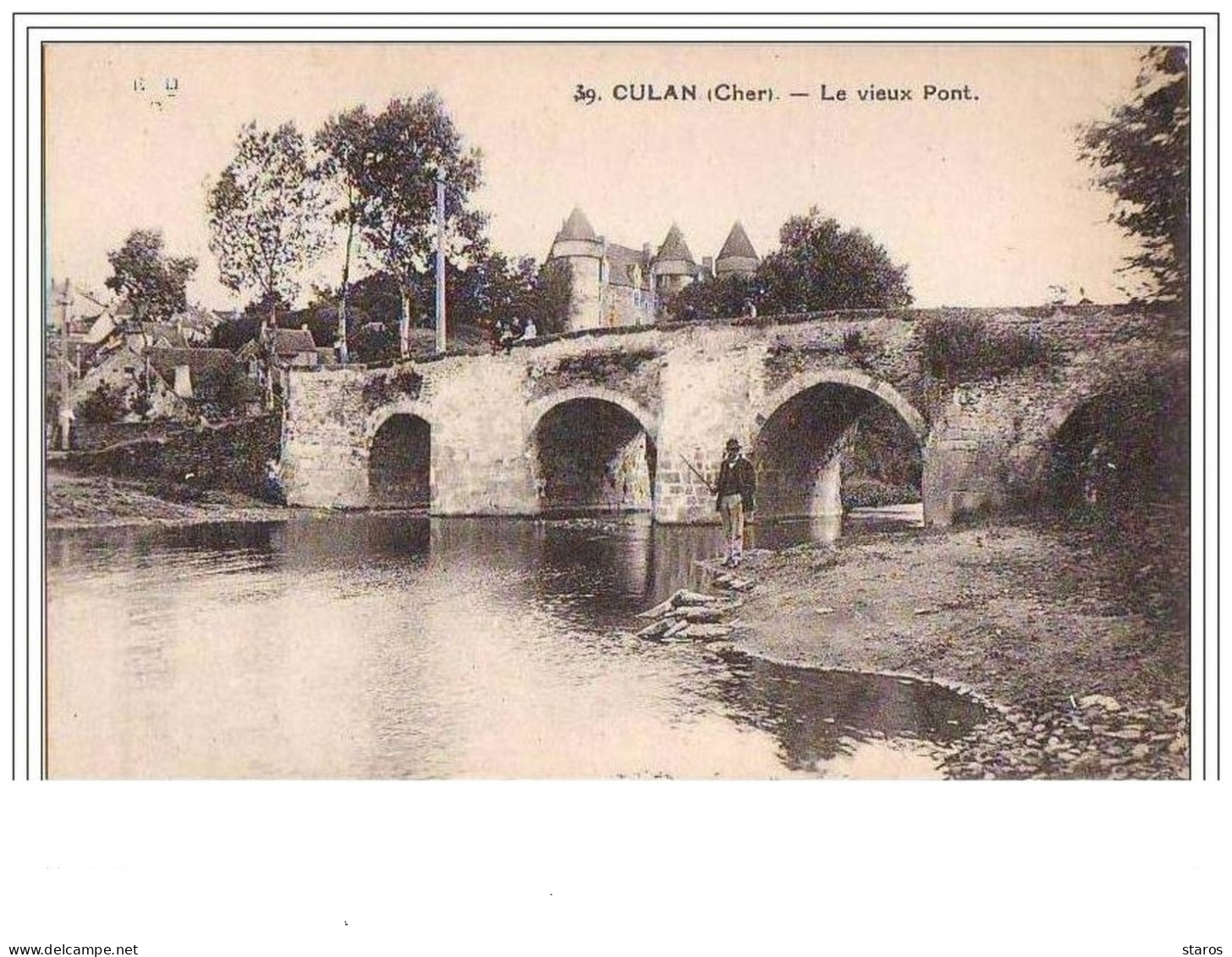 CULAN Le Vieux Pont - Culan