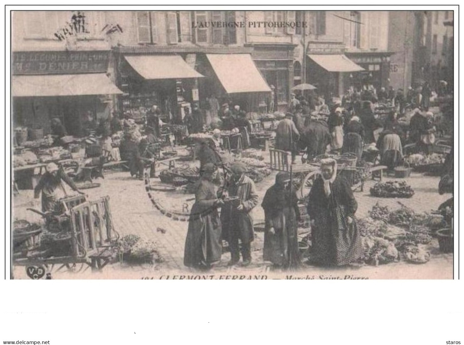 CLERMONT-FERRAND Marché Saint-Pierre (VDC N°104) - Clermont Ferrand