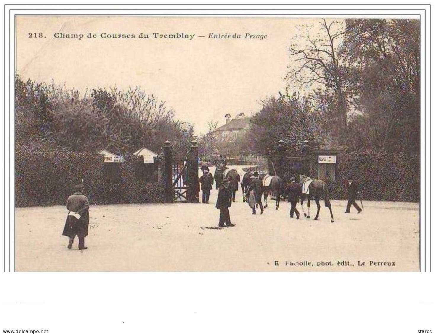 CHAMPIGNY Champ De Courses Du Tremblay Entrée Du Pesage - Champigny Sur Marne