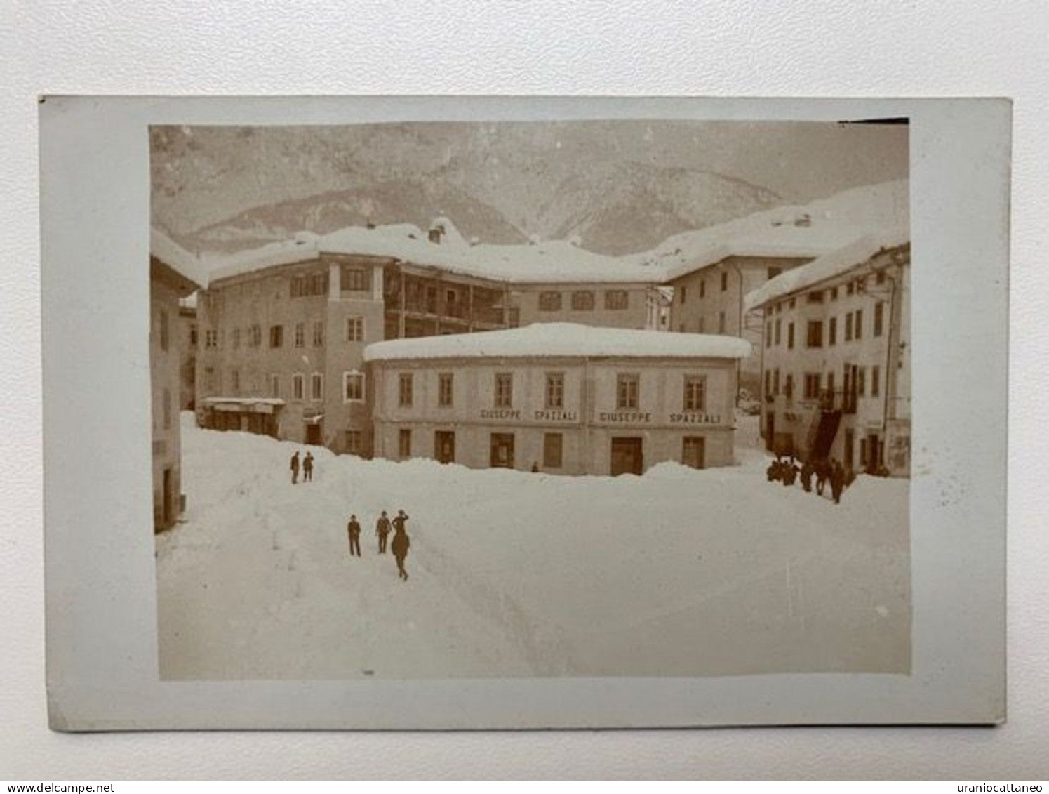 Italy 10418 Trento Cavalese Giuseppe Spazzali Photo Mountains Winter Snow - Trento