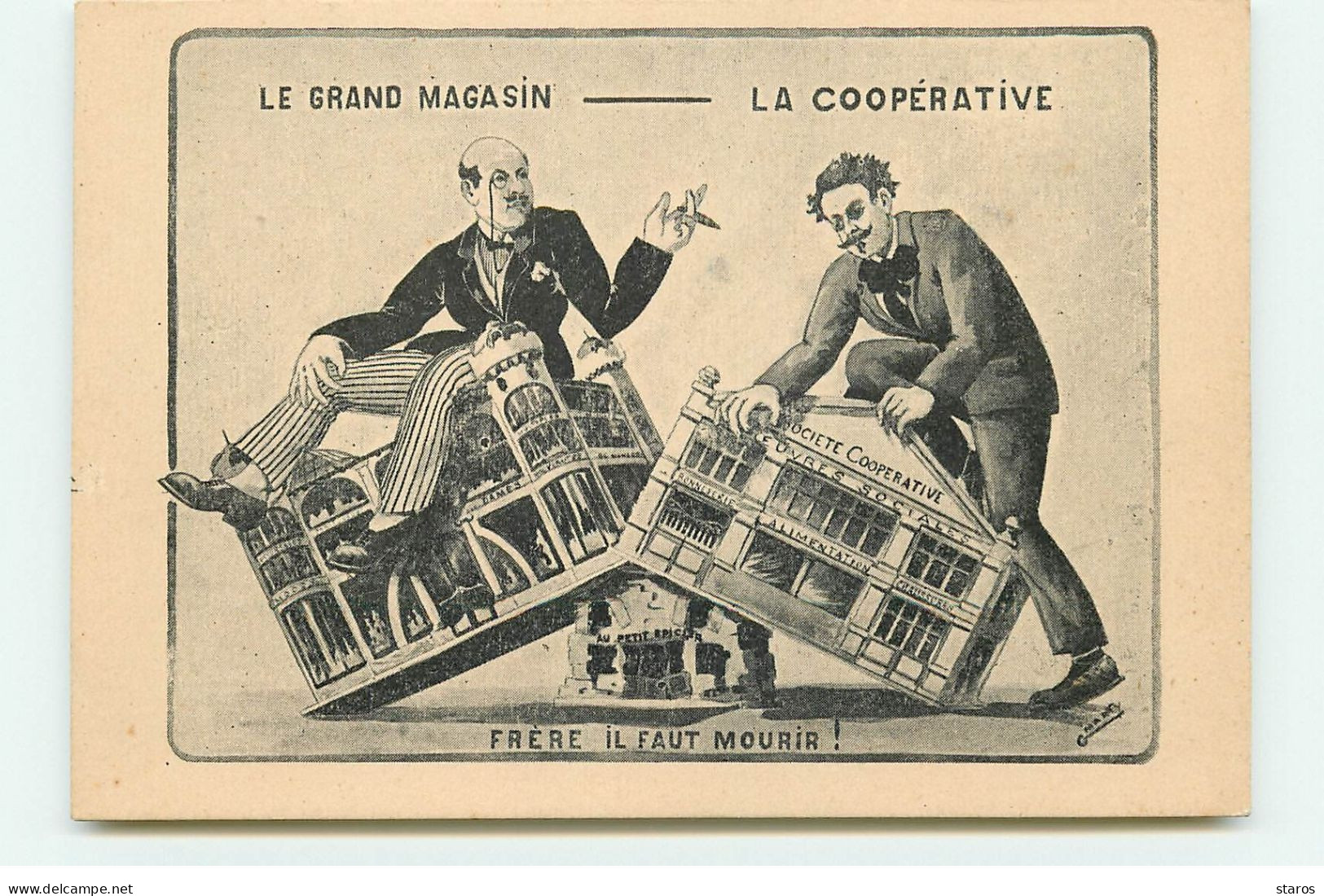 Le Grand Magasin - La Coopérative - Frère Il Faut Mourir ! - C. Marty - Satiriques