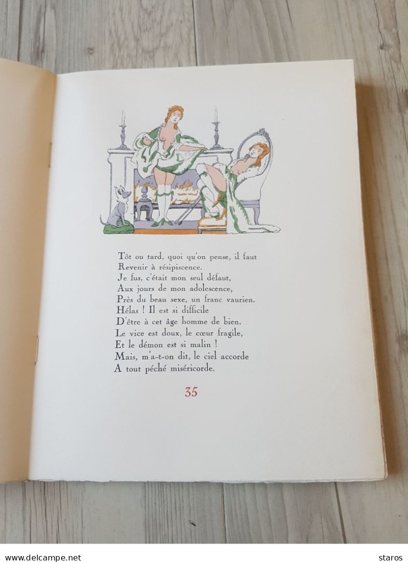 Contes En Vers De Claude De Rulhière - 1946 - Contes érotiques - Exemplaire 457/573 - Port Gratuit / Free Shipping - Contes, Fables & Légendes