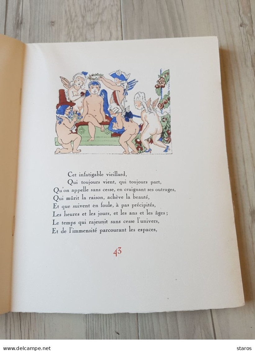 Contes En Vers De Claude De Rulhière - 1946 - Contes érotiques - Exemplaire 457/573 - Port Gratuit / Free Shipping - Contes, Fables & Légendes