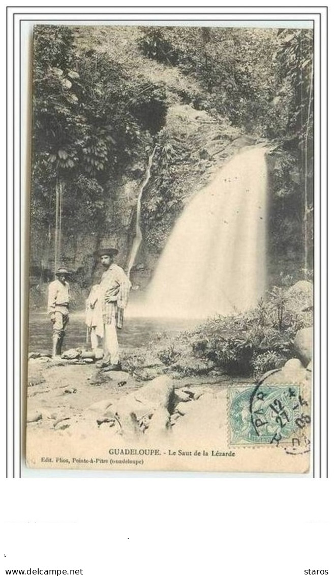 Guadeloupe Le Saut De La Lézarde - Sonstige & Ohne Zuordnung