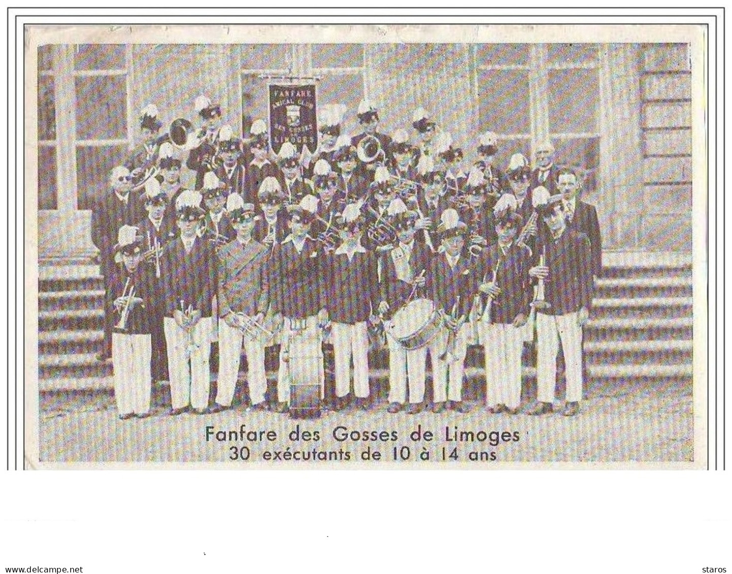 Fanfare Des Gosses De LIMOGES 30 Exécutants De 10 à 14 Ans - Limoges