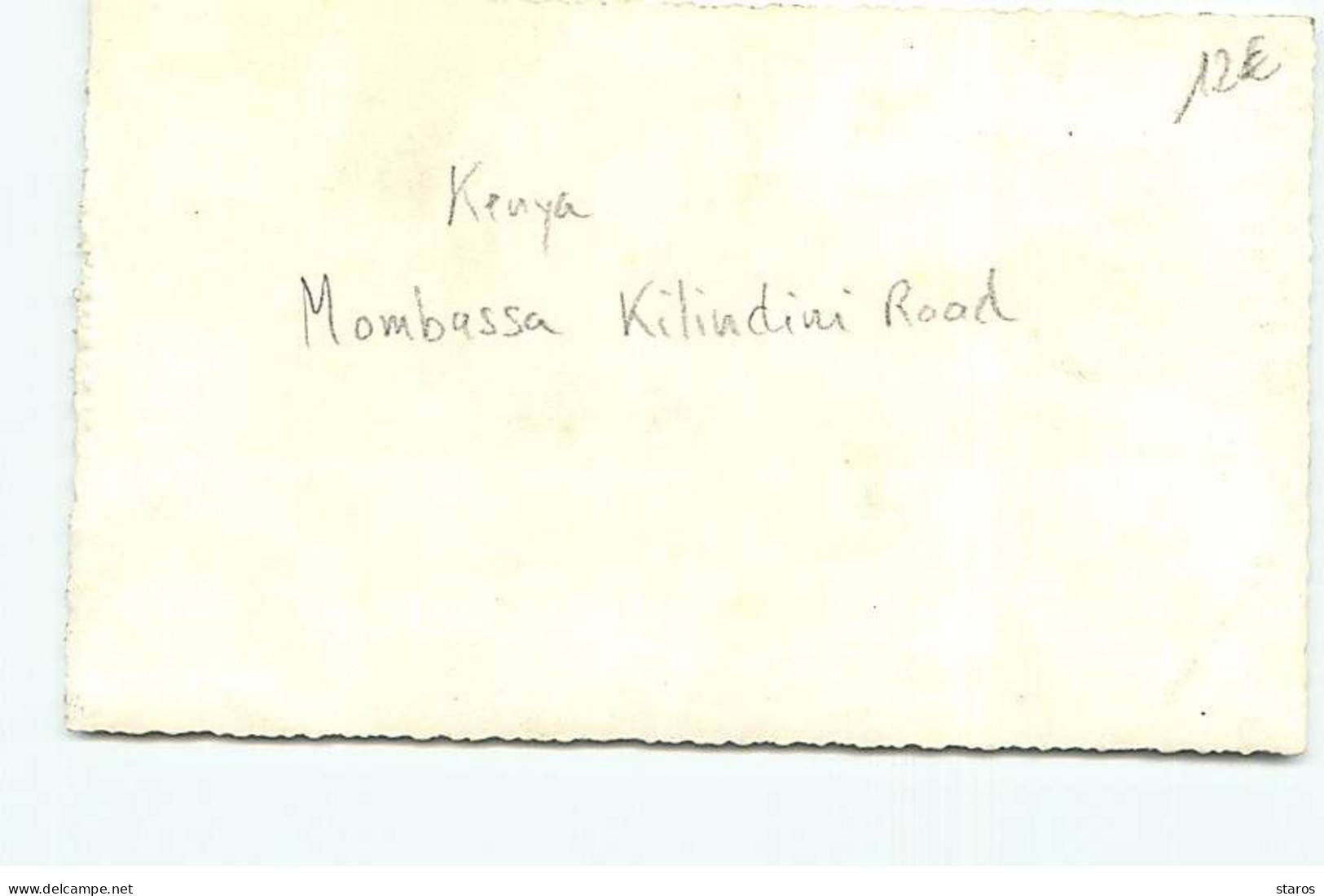 Kenya - MONBASSA - Kilindini Road - Kenya