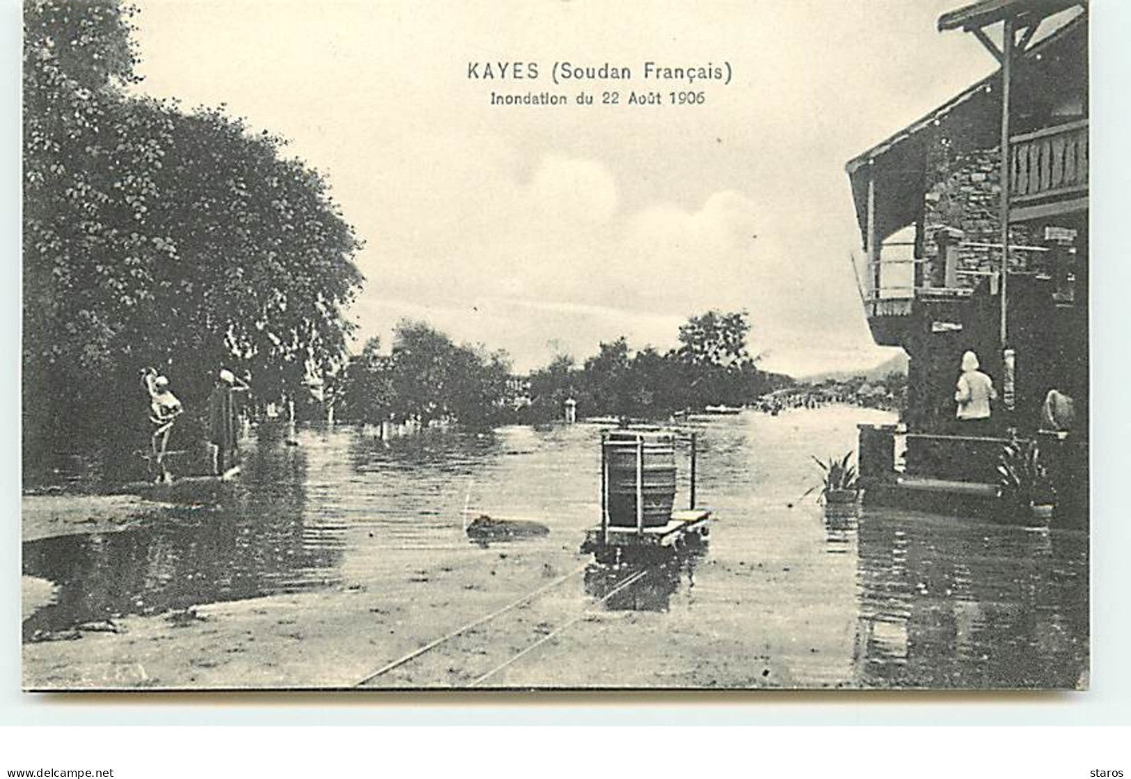 KAYES - Inondation Du 22 Août 1906 - Soudan