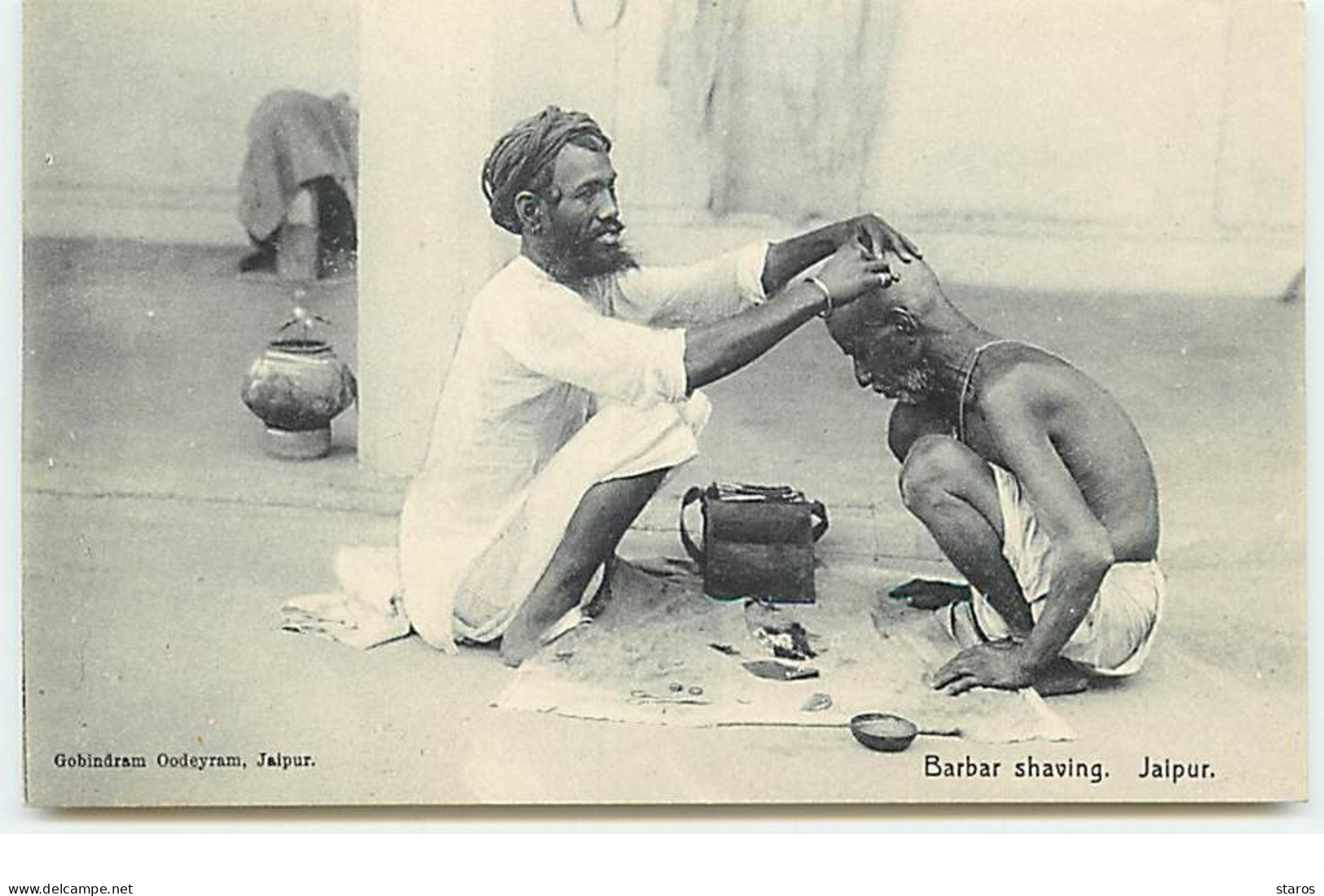 INDE - Barbar Shaving - JAIPUR - Indien