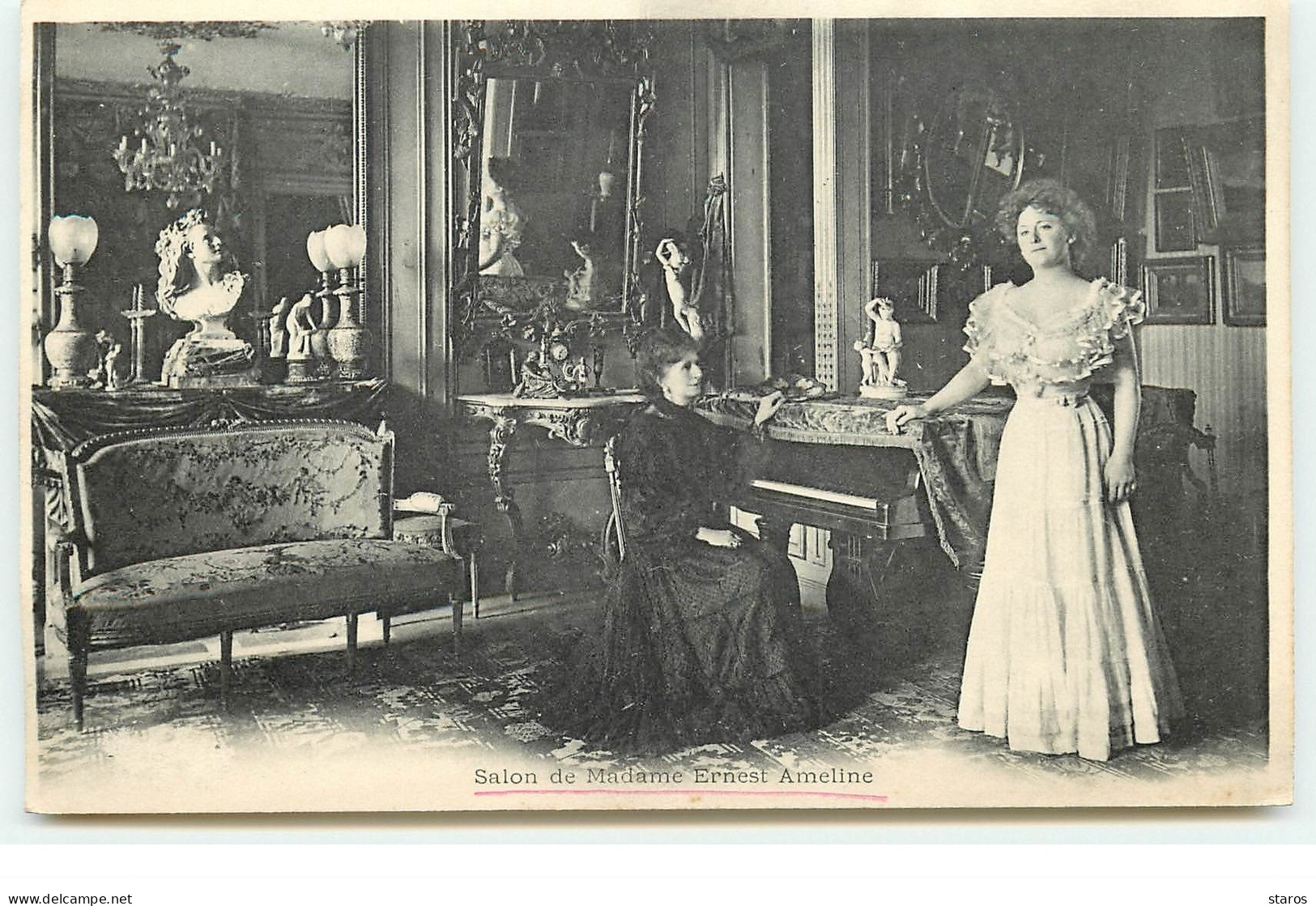 Célébrités - Salon De Madame Ernest Ameline - Autres & Non Classés