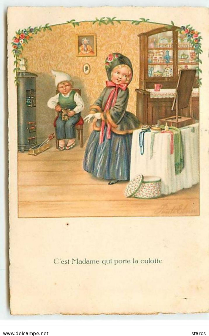 Illustrateur - P. Ebner - C'est Madame Qui Porte La Culotte - Ebner, Pauli