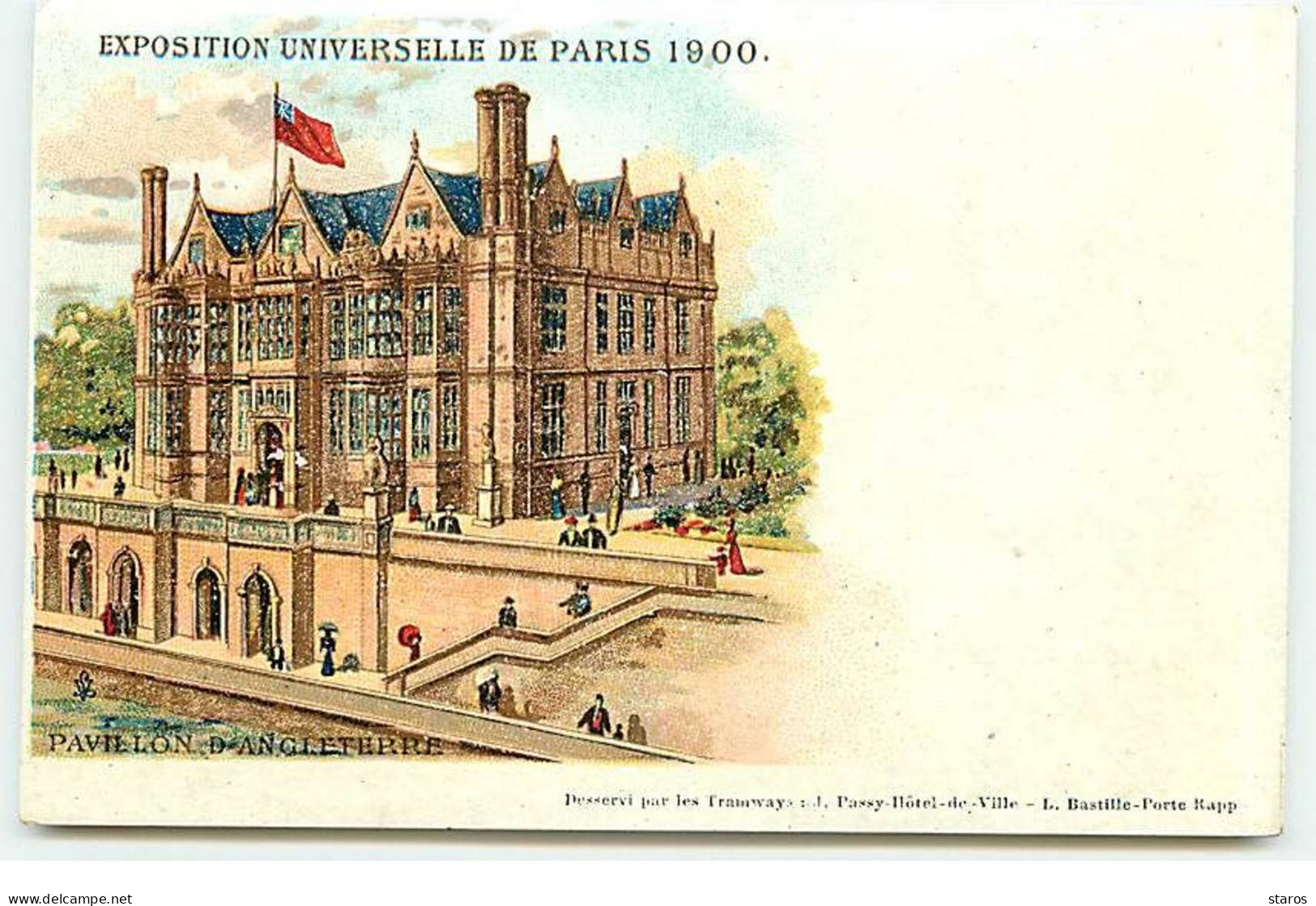 PARIS - Exposition Universelle De Paris 1900 - Pavillon D'Angleterre - Exhibitions