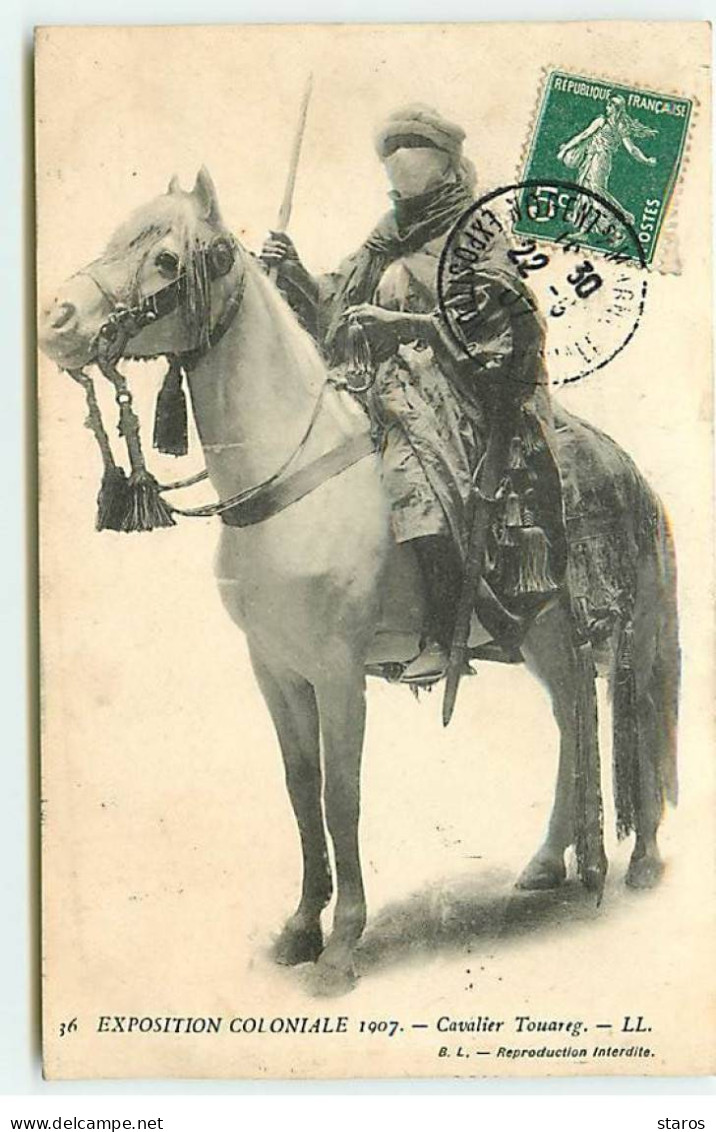 NOGENT-SUR-MARNE - Exposition Coloniale 1907 - Cavalier Touareg - Nogent Sur Marne