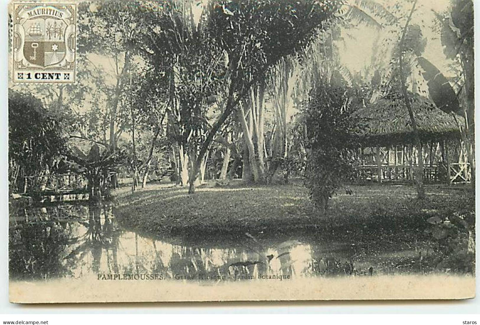 Maurice - PAMPLEMOUSSES - Grand Kiosque - Jardin Botanique - Maurice