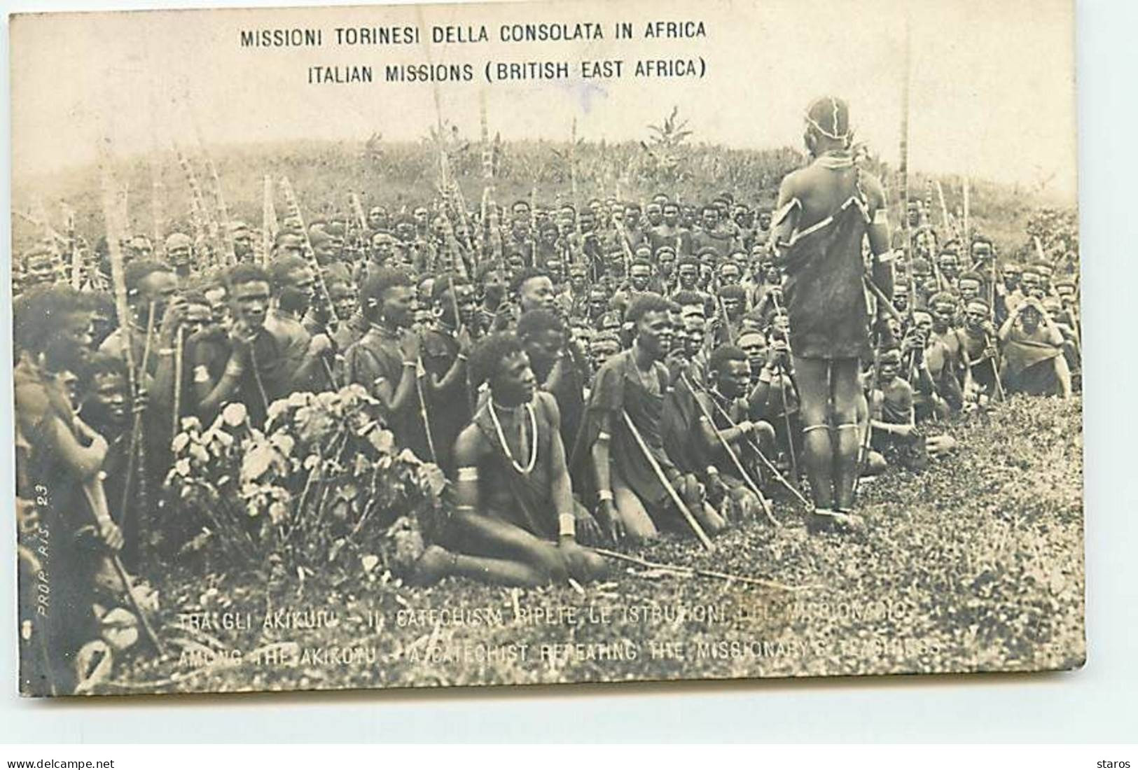 Kenya - Missioni Torinesi Della Consolata In Africa Italian Missions (British East Africa) - Akikuyu - Kenia