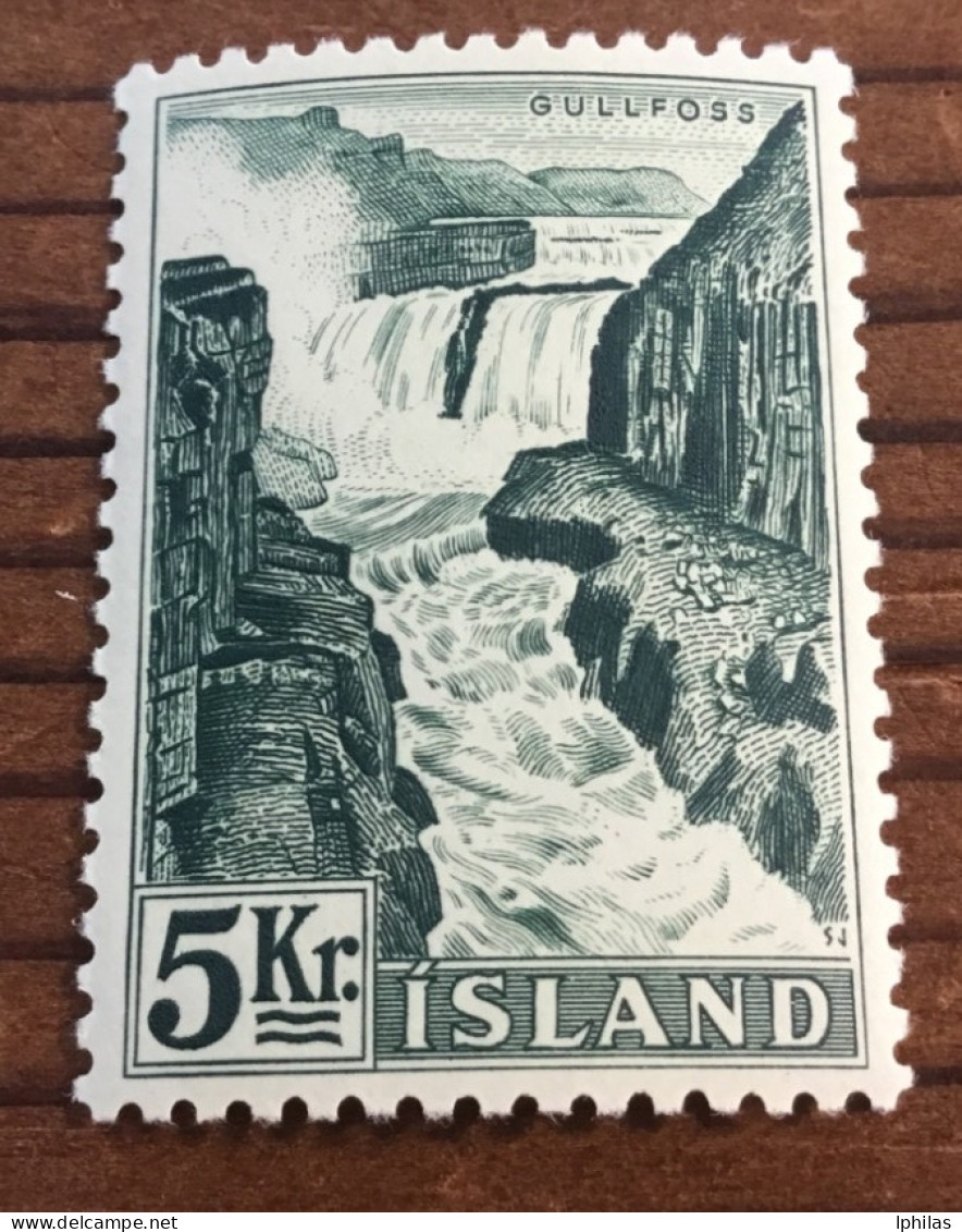 Island 1956 Satz Postfrisch ** MNH** - Neufs