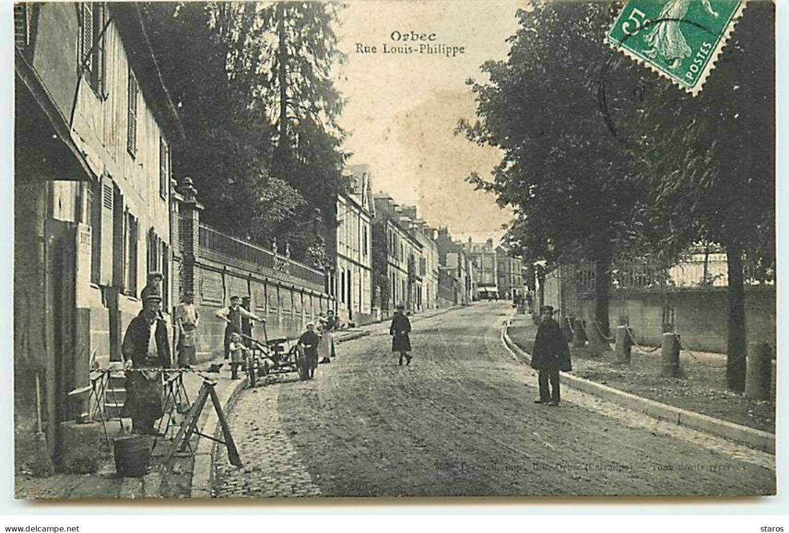 ORBEC - Rue Louis-Philippe - Orbec