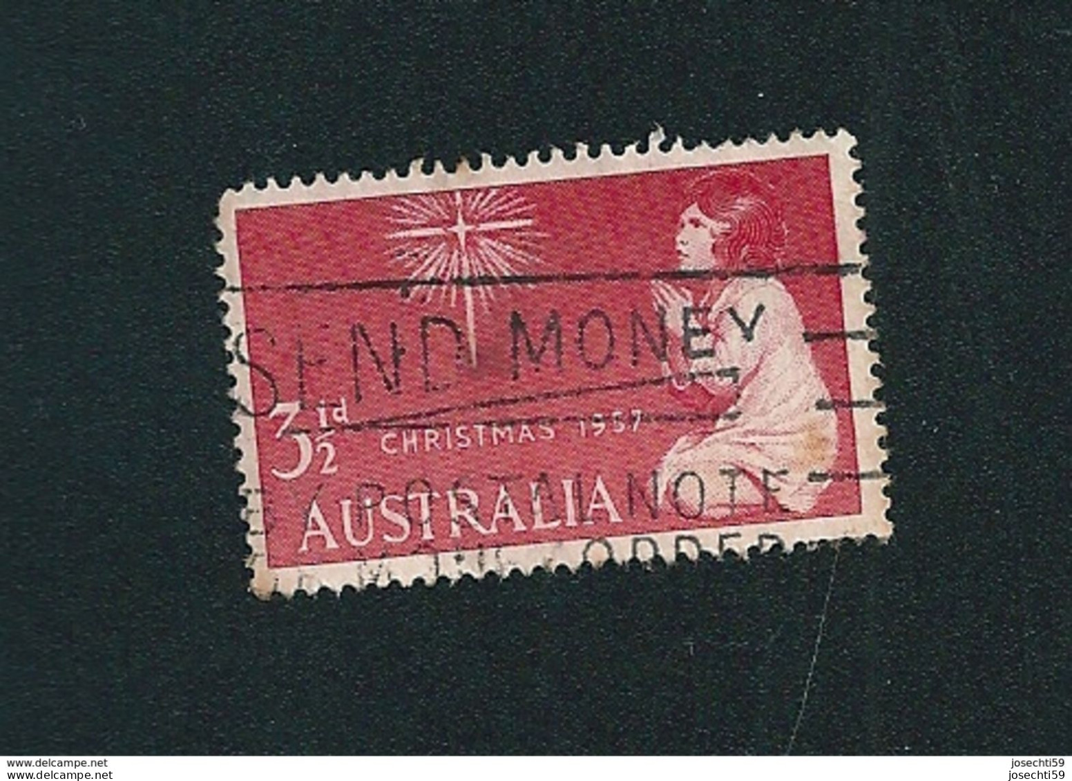 N° 242 Noël    Australie (1957) Oblitéré 3  Timbre  Australie - Used Stamps