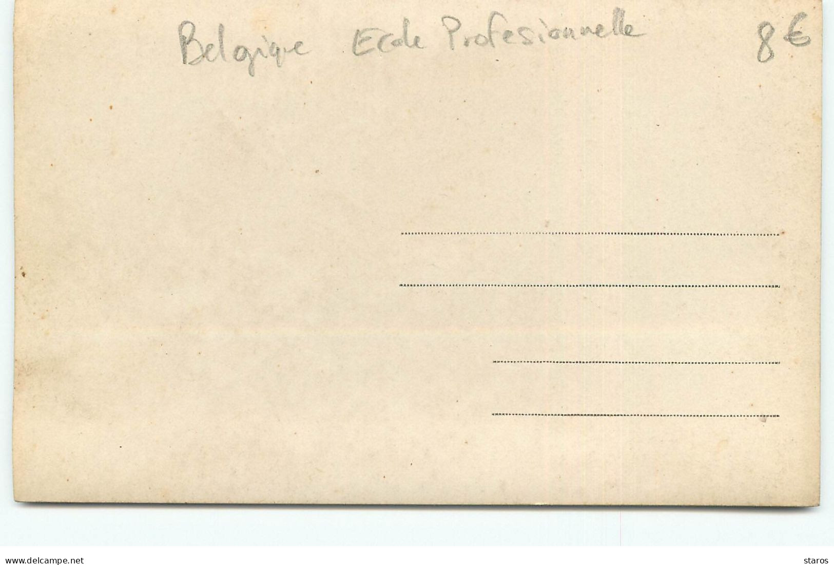 Belgique - RPPC - A Localiser - Ecole Professionnelle - Sonstige & Ohne Zuordnung