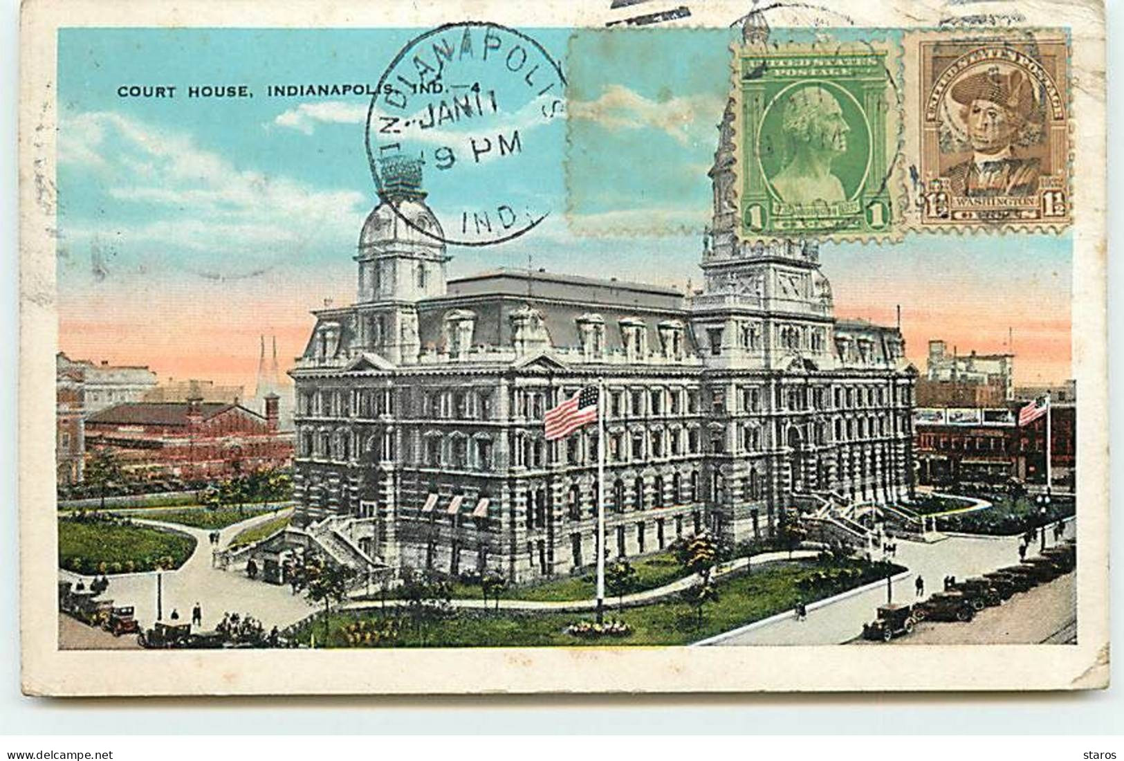 Etats-Unis - INDIANA - INDIANAPOLIS - Court House - Indianapolis