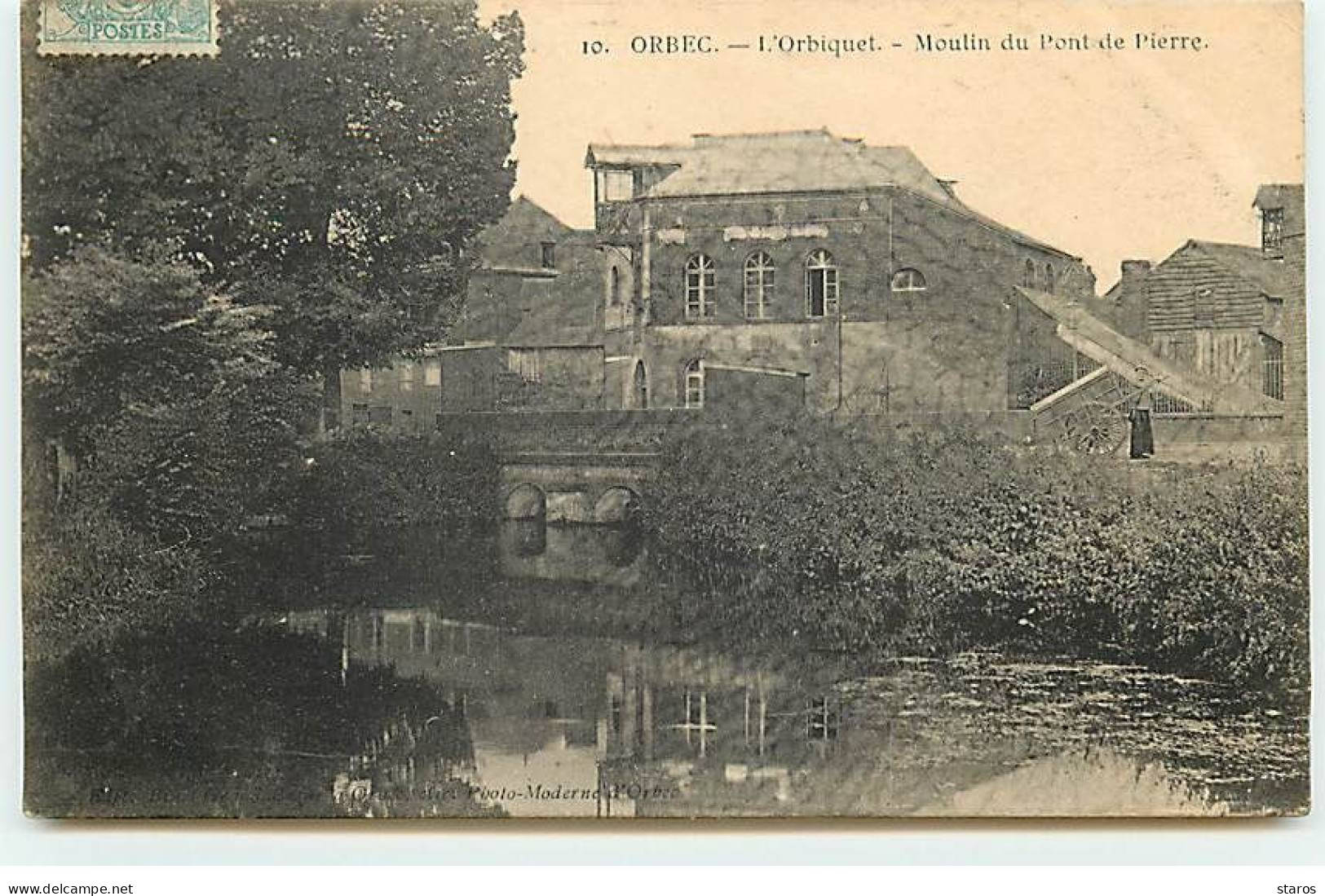 ORBEC - L'Orbiquet - Moulin Du Pont De Pierre - Orbec