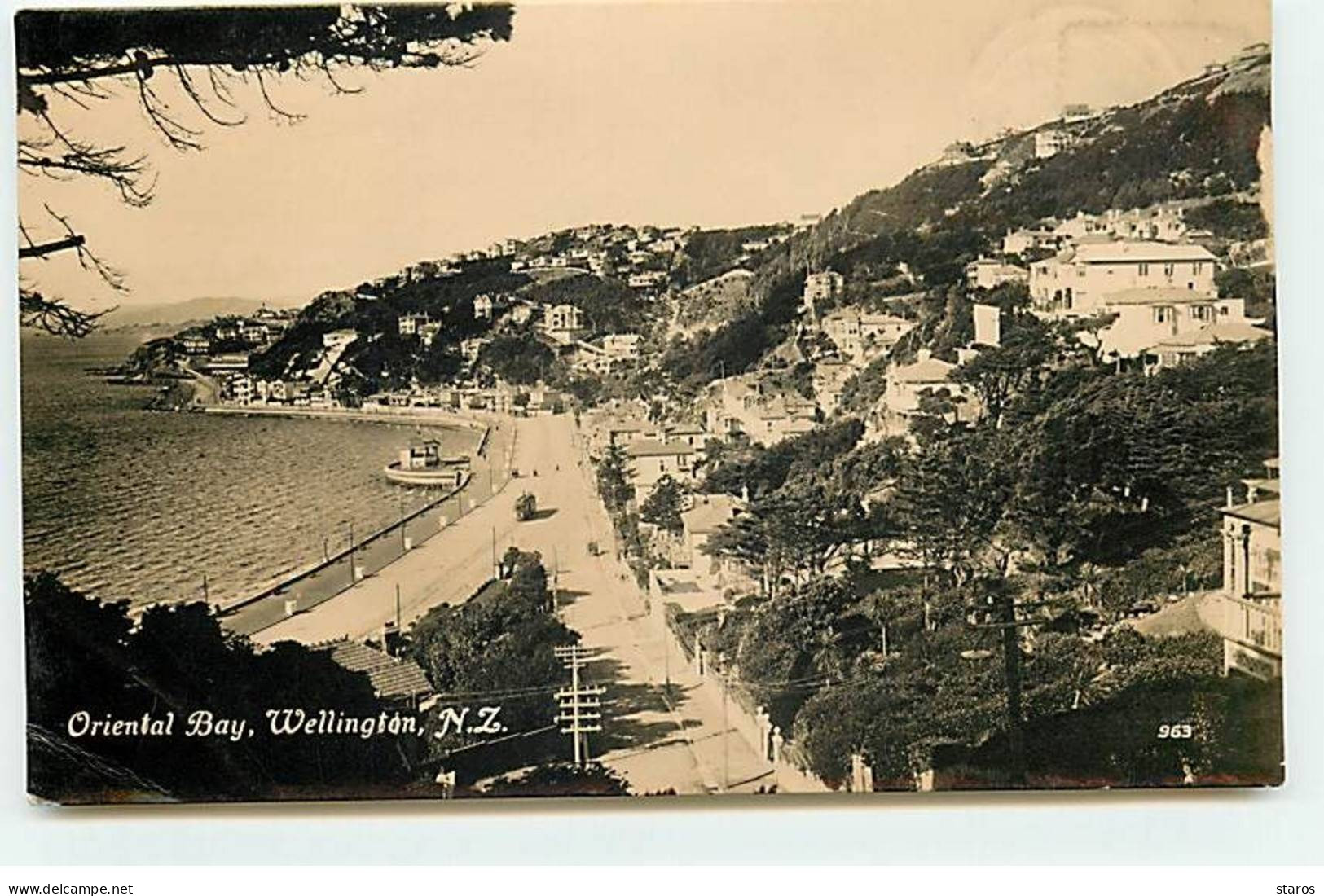 Nouvelle-Zélande - Oriental Bay Wellington - New Zealand