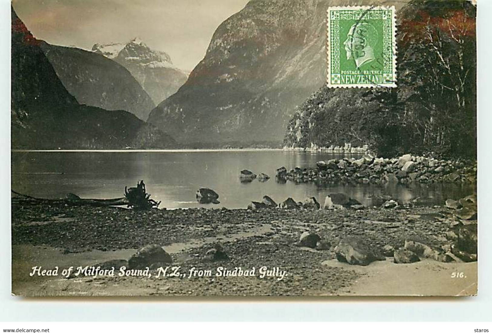 Nouvelle-Zélande - Head Of Milford Sound - From Sindbad Gully - New Zealand