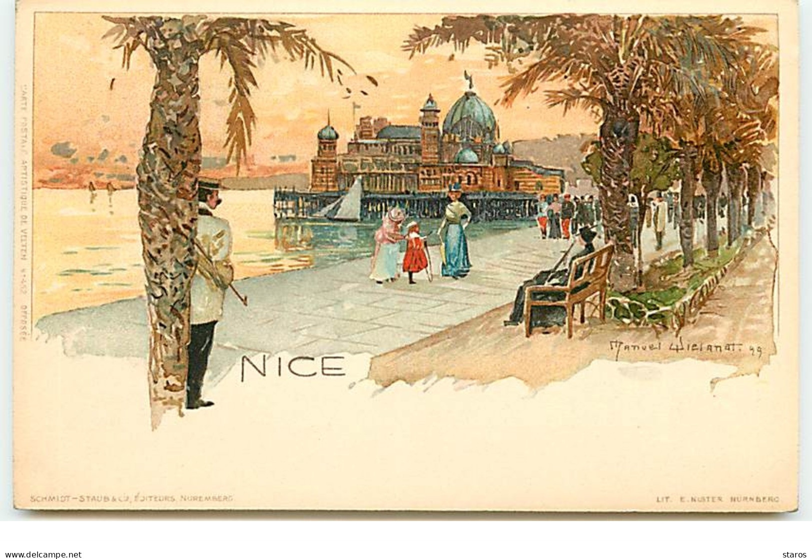 NICE - Manuel Wielandt - Promenade Des Anglais - Andere & Zonder Classificatie